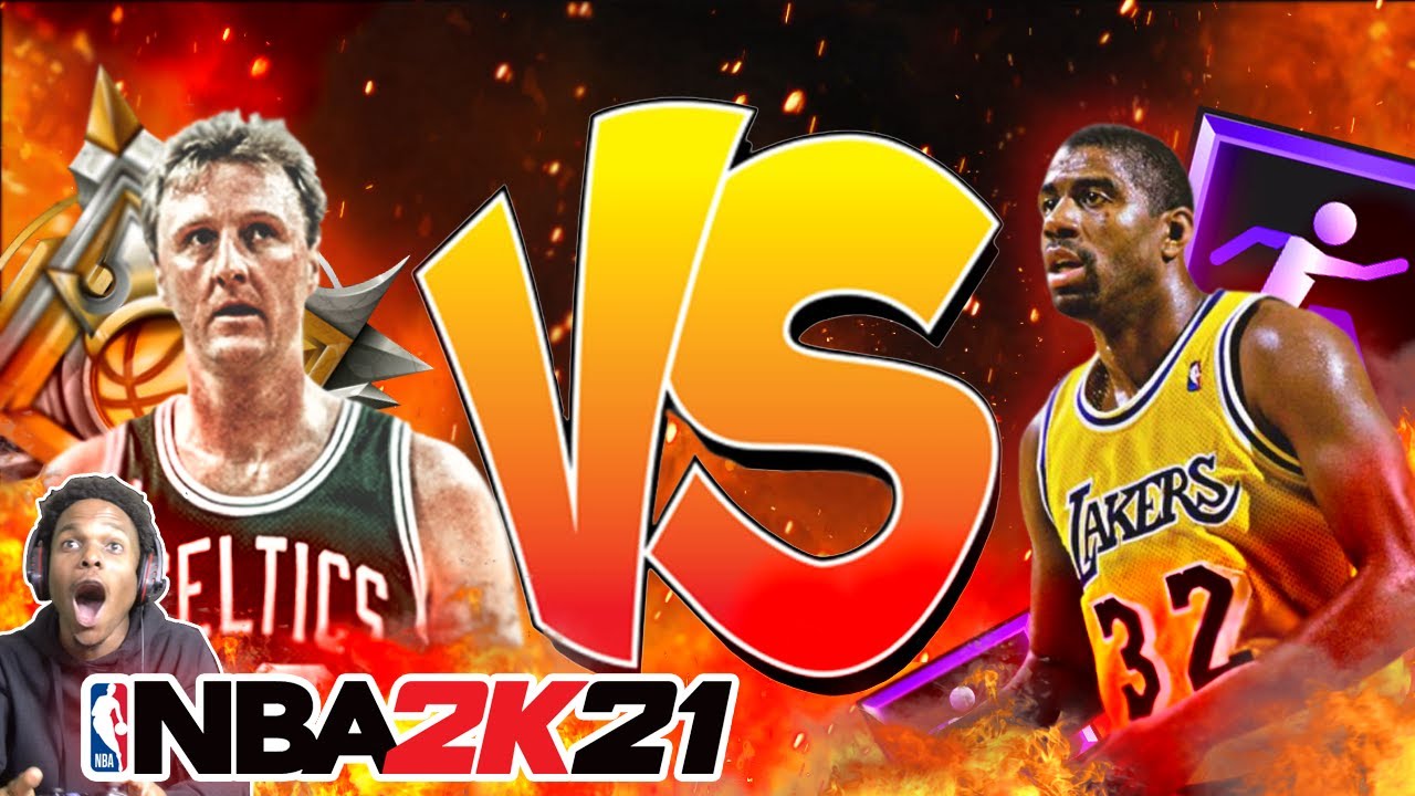 LETS take it BACK TO THE 80's!! MAGIC JOHNSON vs LARRY BIRD!! *NBA 2K21