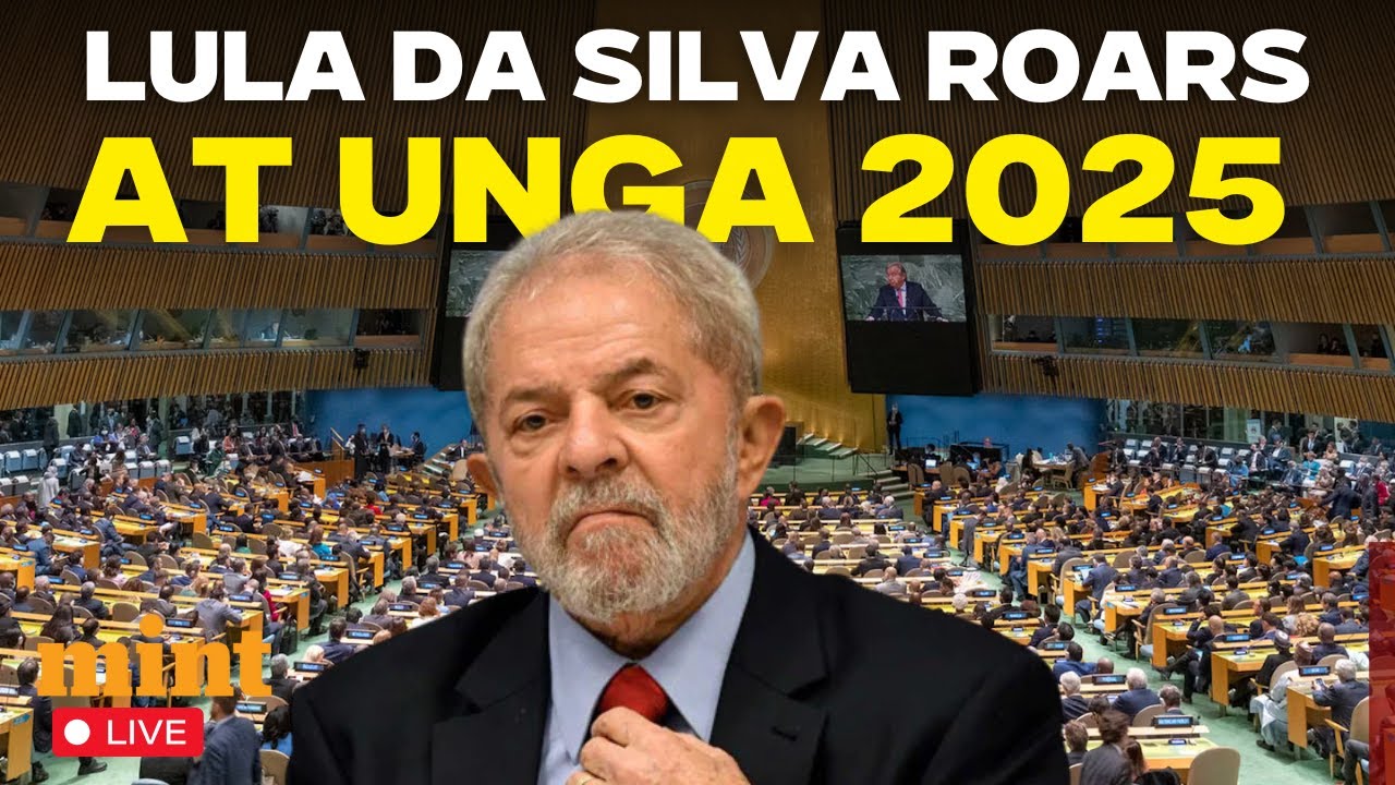 United Nations Live | Lula warns against 'aspiring autocrats' | UN General Assembly 2025 | Brazil