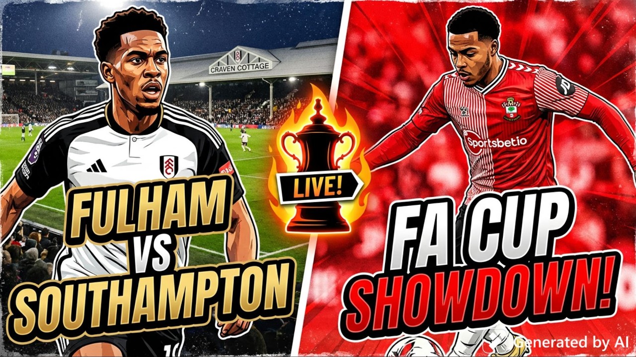 Fulham vs. Southampton FA Cup Clash!