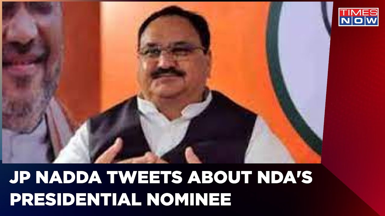 JP Nadda Calls The Election A 'Battle For The People's President' | Latest News | Times Now