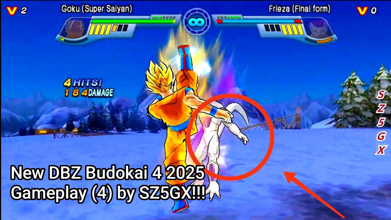 New Dragon Ball Z Budokai 4 2025 Gameplay (4) by SZ5GX!!! #budokai4 #dbzbudokai4 #dbz #anime