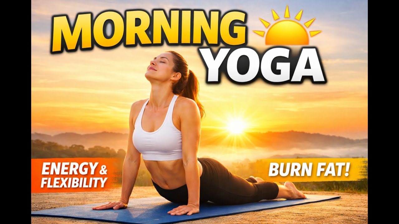 Morning Yoga for Beginners | Start Your Day Fresh, Calm & Active