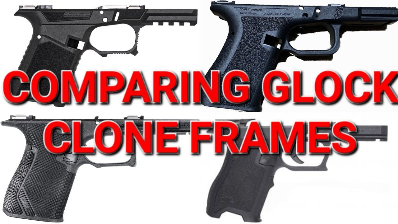 Сравнение клонов Glock | Grit Grips | PSA Dagger | Combat Armory | SCT | G19 9 мм | CLONE KILLER
