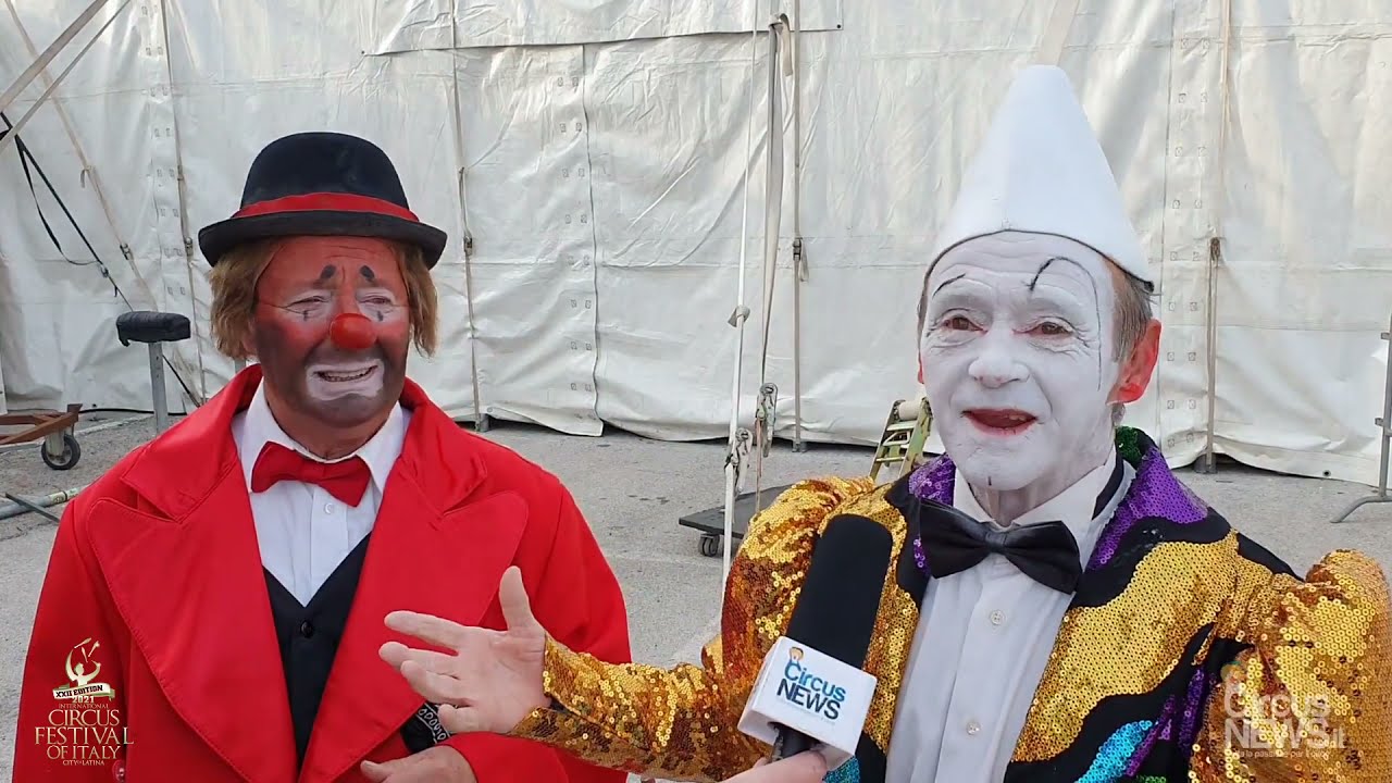 I clowns Vladi e Gianni Rossi si raccontano al 22° Festival Internazionale del Circo d'Italia (2021)