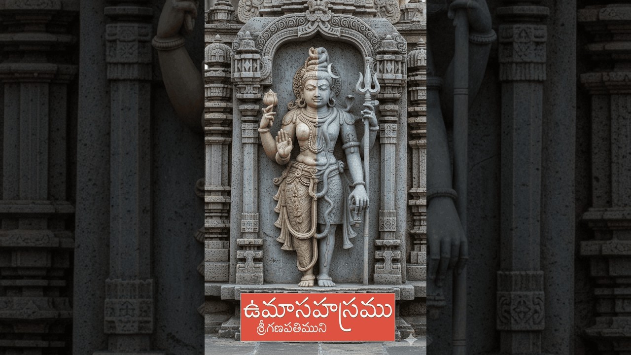 UmaSahasram (Telugu) - Prathama Satakam - Truteeya Stabakam Sloka 1-11 61/1000 verses completed.