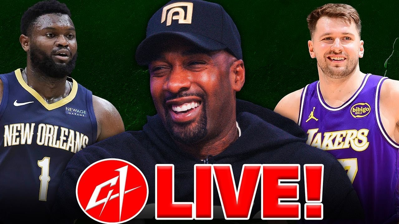 GILBERT ARENAS, JOSIAH, & LEXIE BROWN WATCH PELICANS LAKERS LIVE