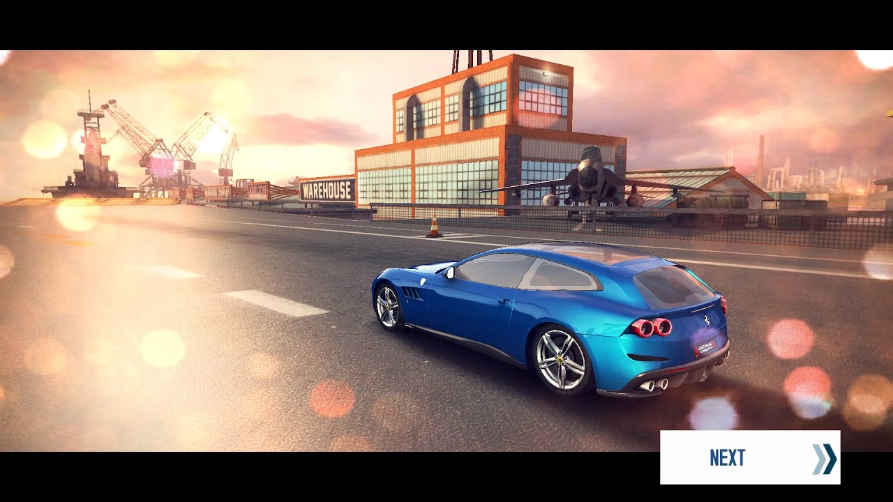 Asphalt 8: Ferrari GTC4Lusso 32 Racers and 8 Laps (San Diego Harbour)