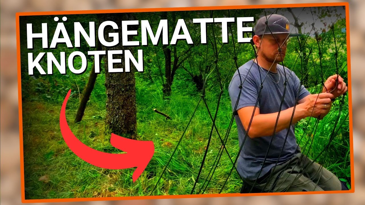 DIY Paracord H&auml;ngematte bauen: Einfaches Tutorial f&uuml;r Outdoor & Bushcraft