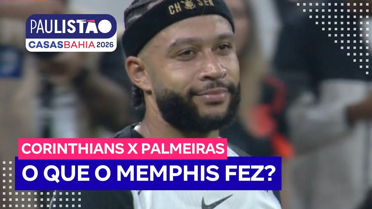 Claus marca pênalti polêmico para o Corinthians e Memphis bate do pior jeito possível
