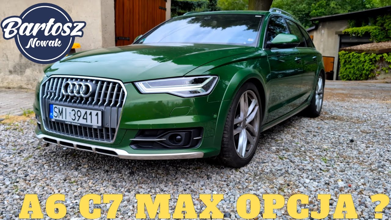 Ciekawe opcje wyposażenia a6 c7- jak je rozpoznać ? -Allroad Sonoma Green