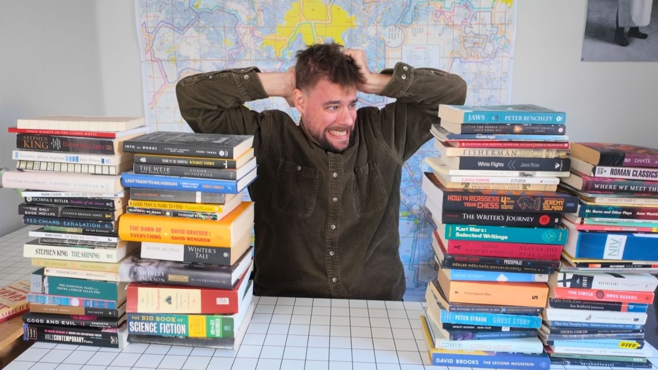 I'm a writer and I'm saying goodbye to most of my books