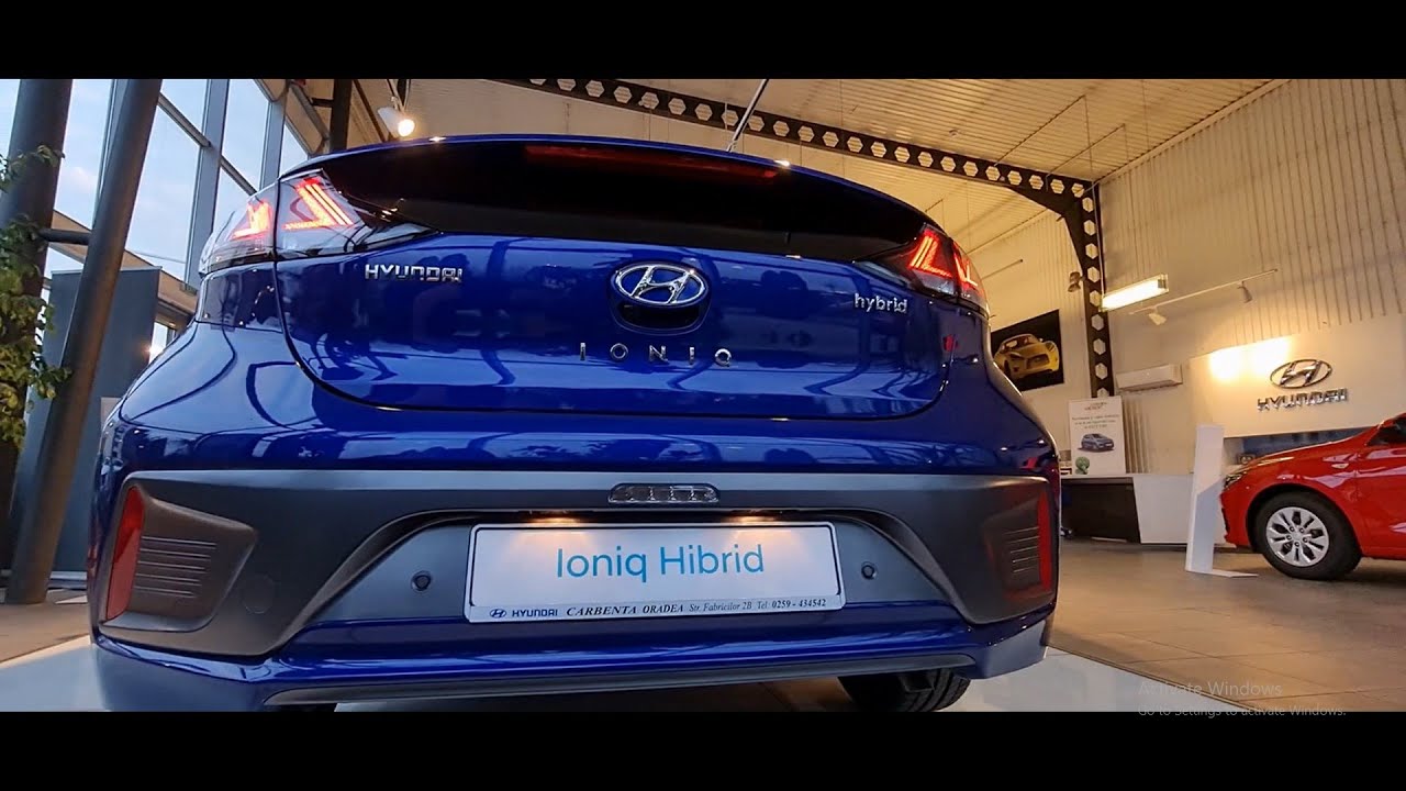 #38 Hyundai Ioniq Hybrid 2021 prezentare de exterior & interior - Showroom virtual Hyundai Carbenta