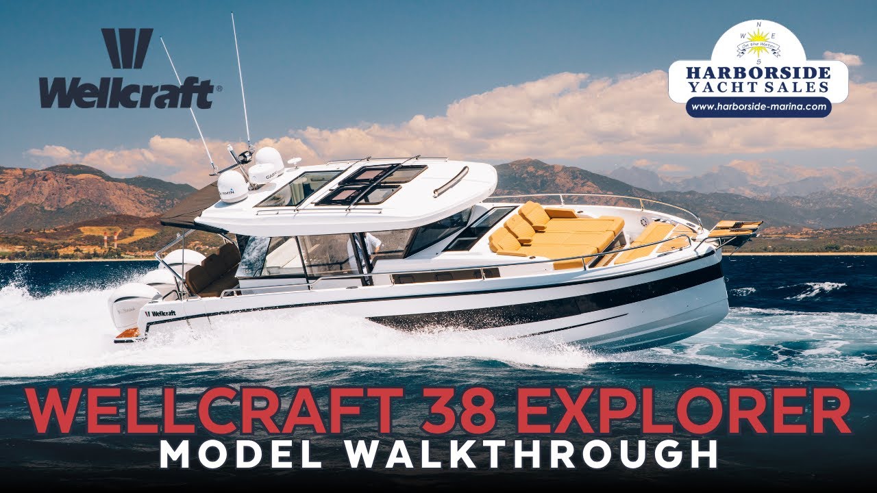 Wellcraft 38 Explorer 2026 года | Салон с подогревом, морские характеристики, полный тур