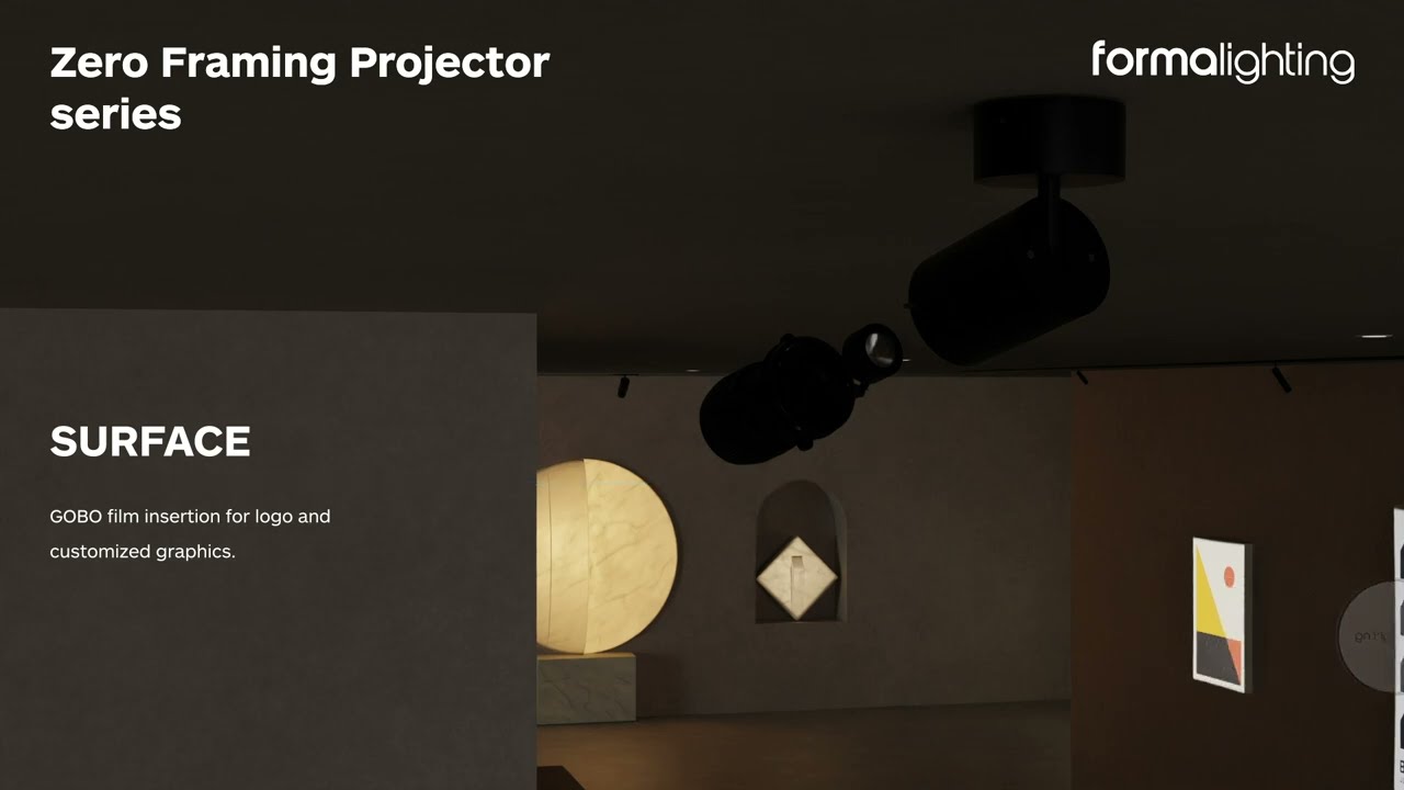 Zero Framing Projectors Series - Advanced Contour Spotlights By Formalighting