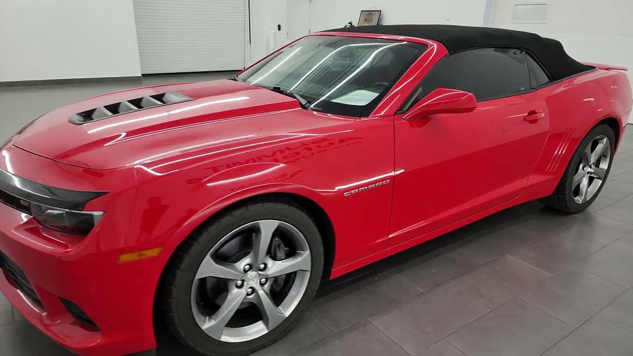 2014 CHEVROLET CAMARO 2SS CONVERTIBLE RED HOT 4K WALKAROUND 13932Z SOLD!