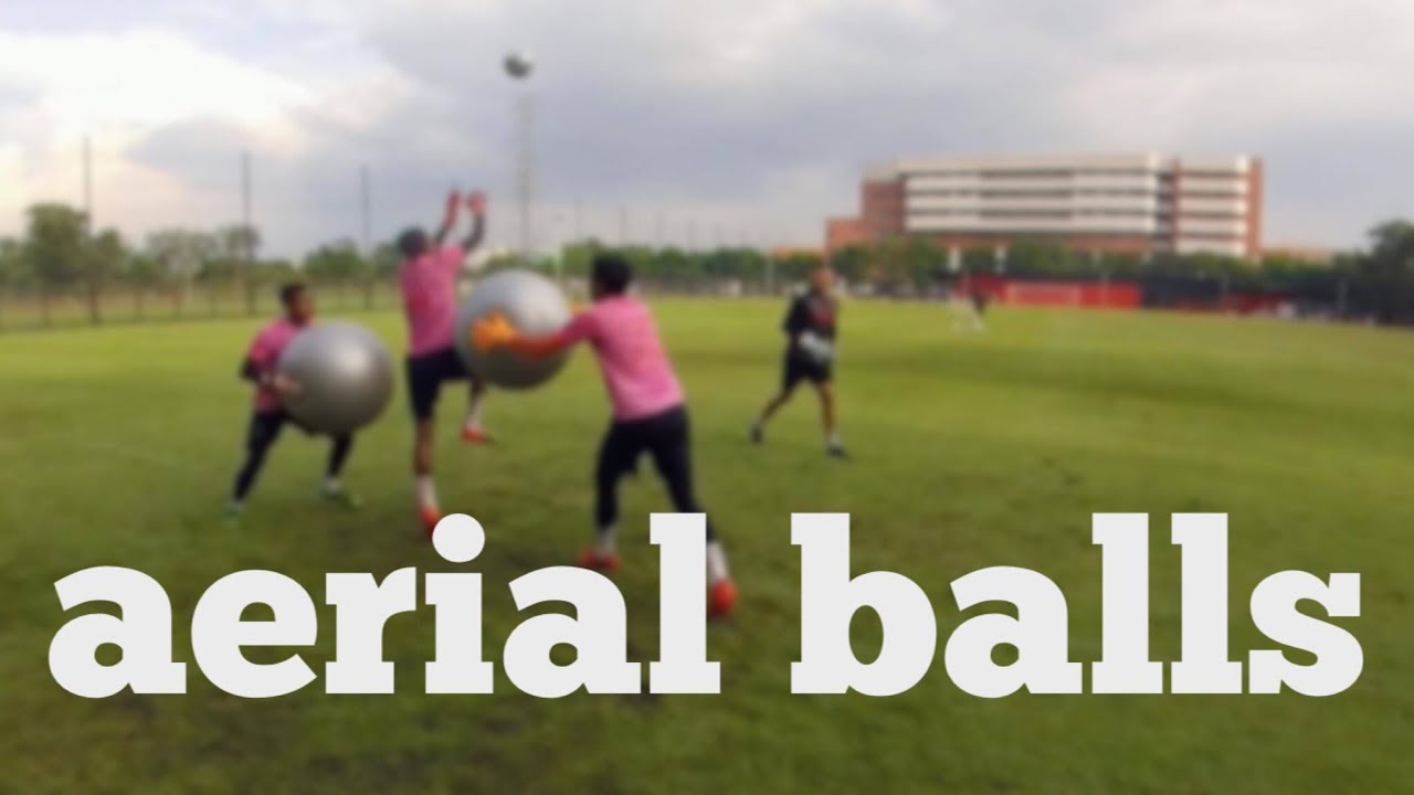 Goalkeeper Training: Aerial balls #GoPro
