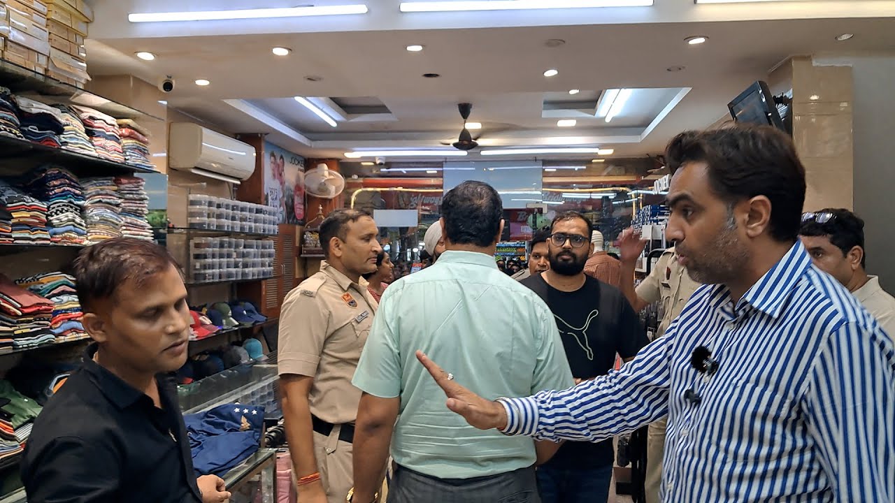 क्या आपके जवाब सुनने आया हूं, सारी दुकानें बंद कराओ, सभी को सील करेंगे, छूट गया है तो देखें
