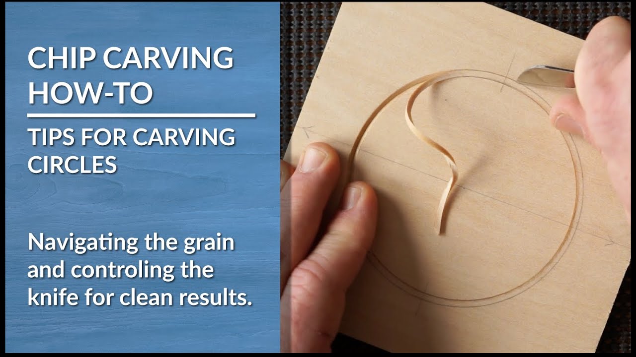 Chip Carving How-To: Carving Circles