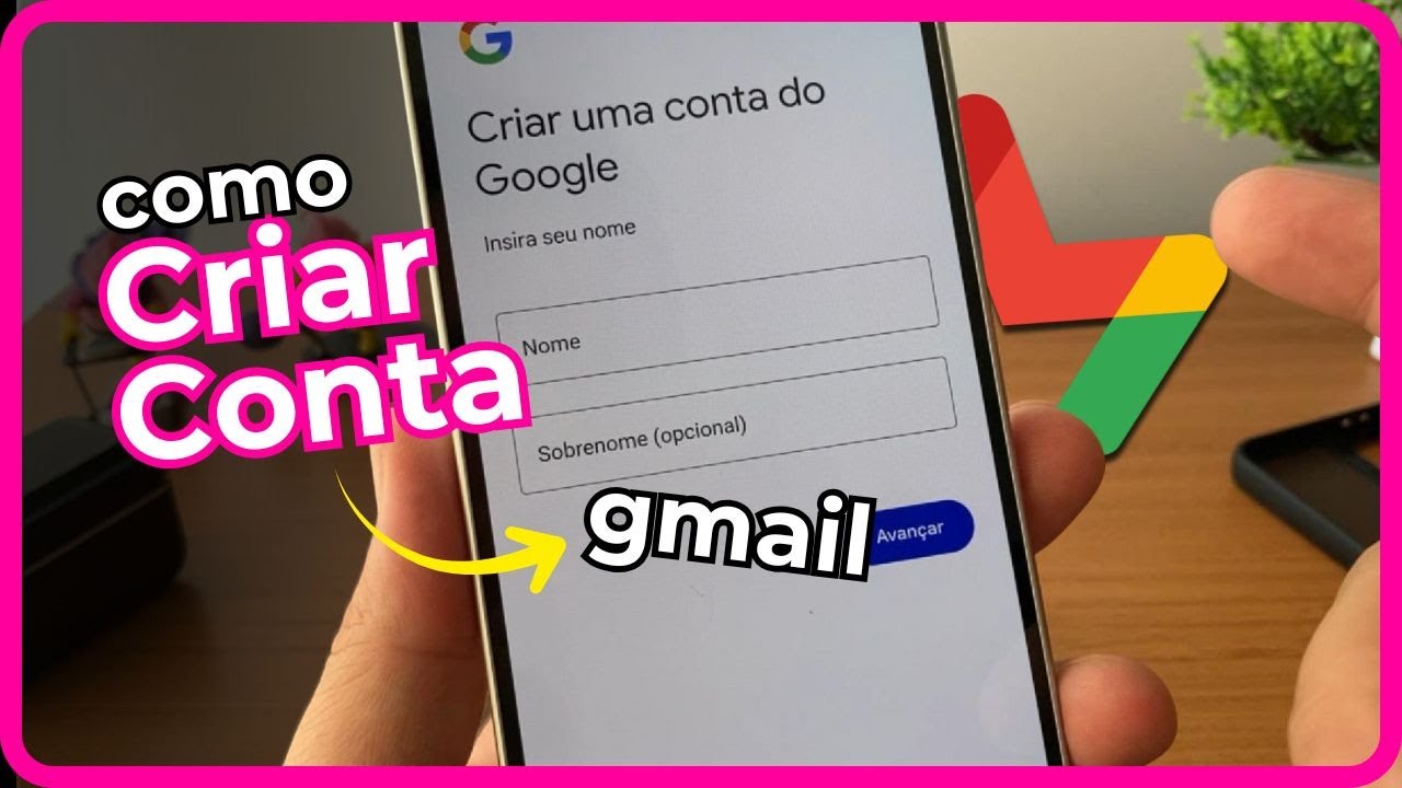 Como Criar um e-mail do Google Gmail
