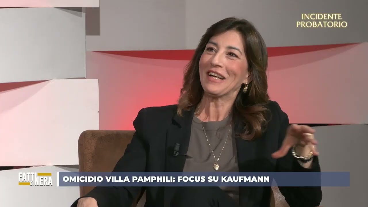 OMICIDIO VILLA PAMPHILI: FOCUS SU KAUFMANN