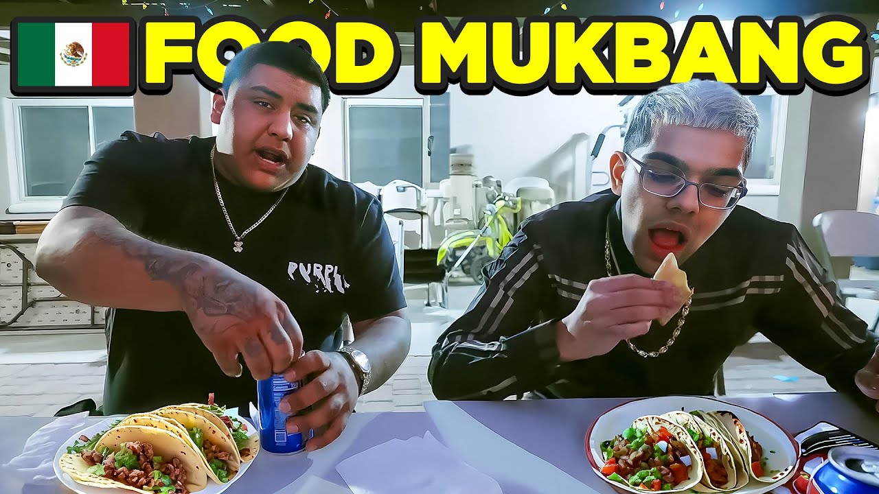 N3on x Lalo Мексиканская еда Мукбанг!