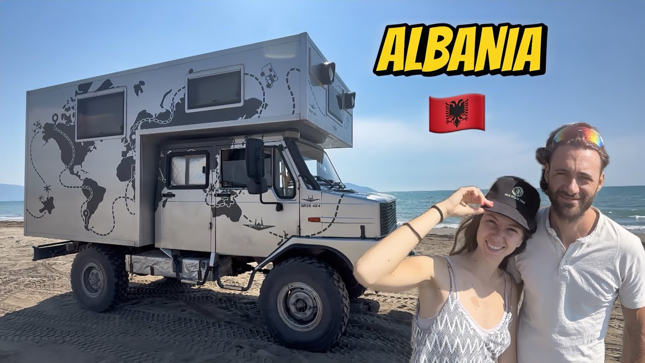ALBANIA IN CAMPER 🇦🇱 DORMIAMO IN SPIAGGIA