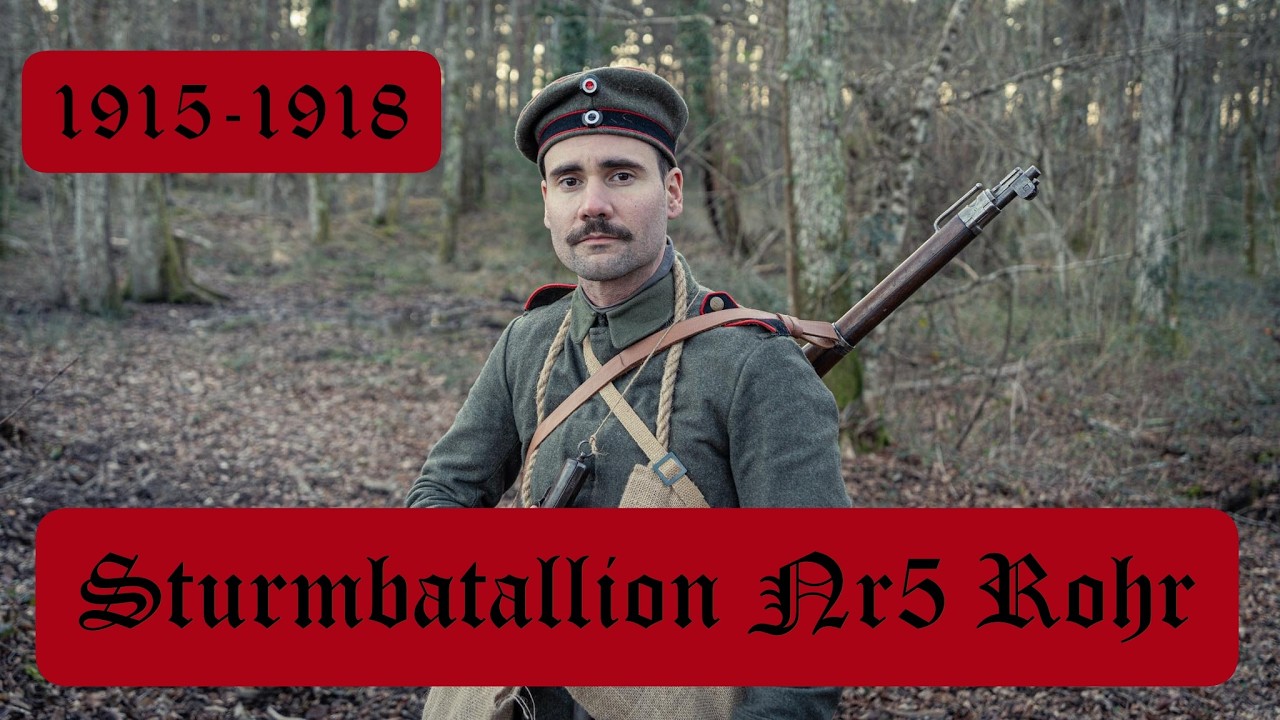 Présentation Sturmbatallion Nr5 Rohr, Troupes d'assaut 1915-1918 (1/2)