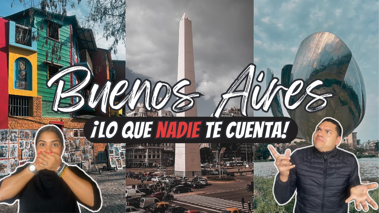10 CONSEJOS que debes saber ANTES DE VISITAR Buenos Aires, Argentina 🇦🇷​