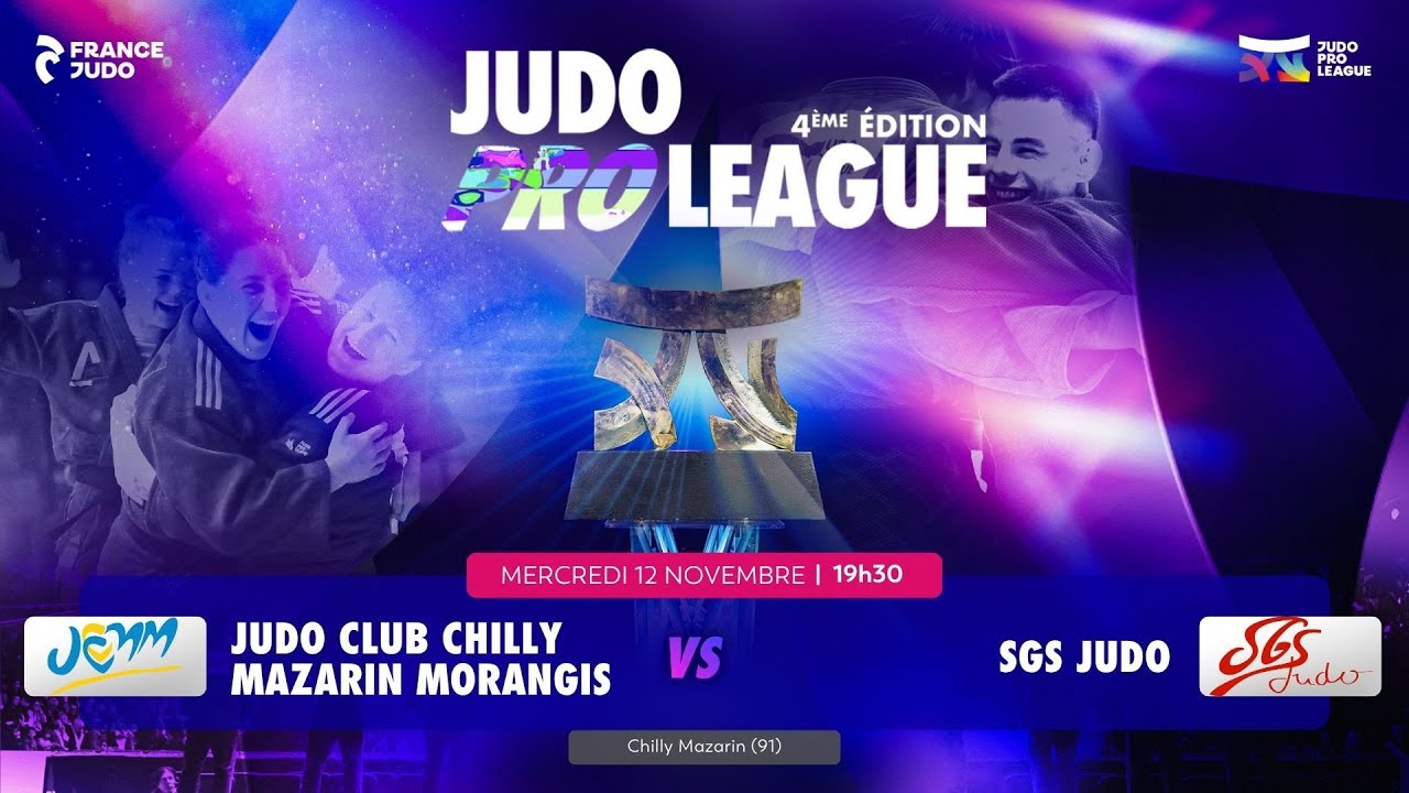 JC Chilly Mazarin Morangis vs SGS Judo | Eliminatoires Judo Pro League 2025-2026 - Saison 4