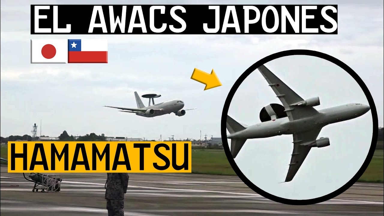 Hamamatsu 2025 - Jap&oacute;n muestra su AWACS similar al Chileno