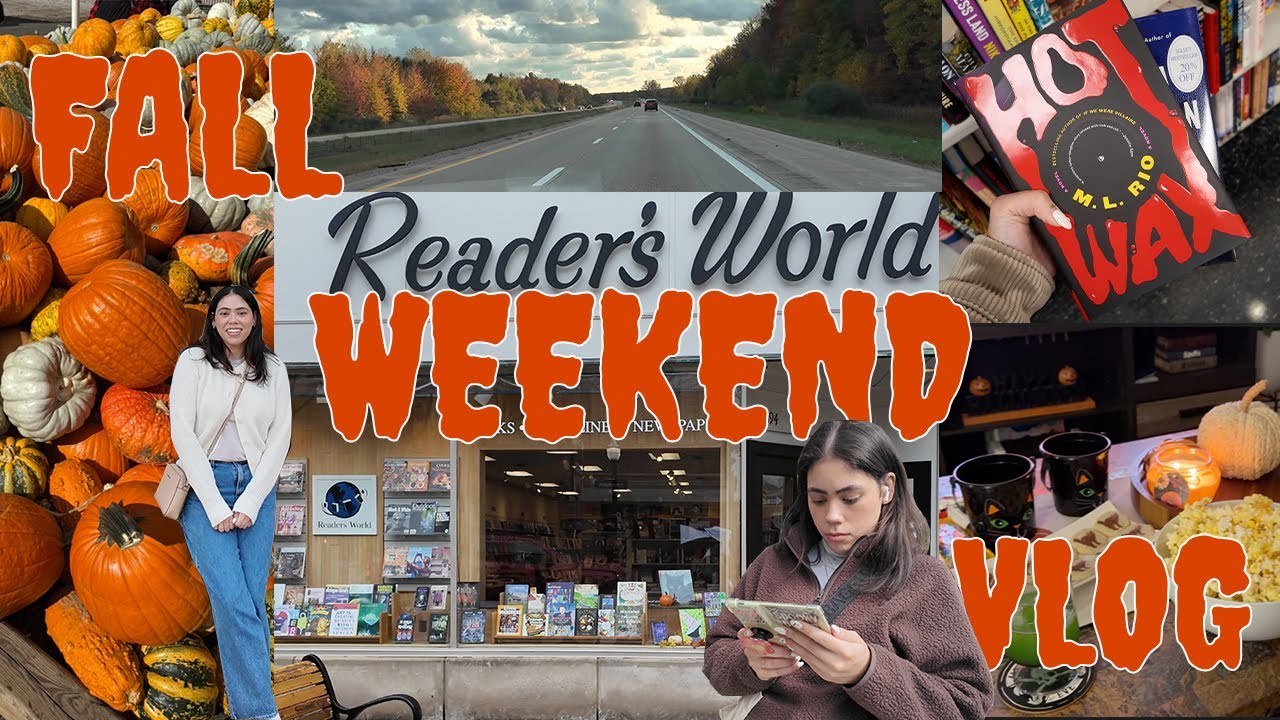 fall weekend in my life 🍂🎃📖 | 13 days of boo(k)tober day 13