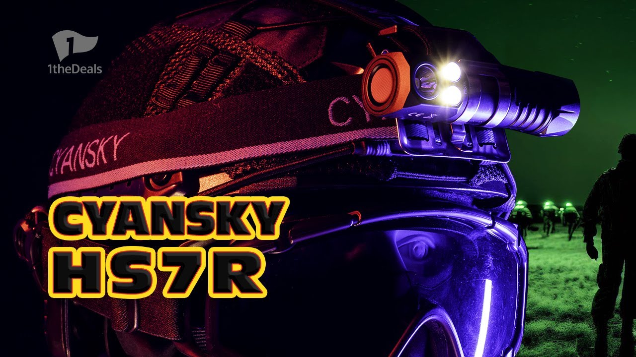 Not Your Regular Headlamp - CYANSKY HS7R LUMINUS SFT70 Twin Osram P9 21700 Headlamp FULL Review