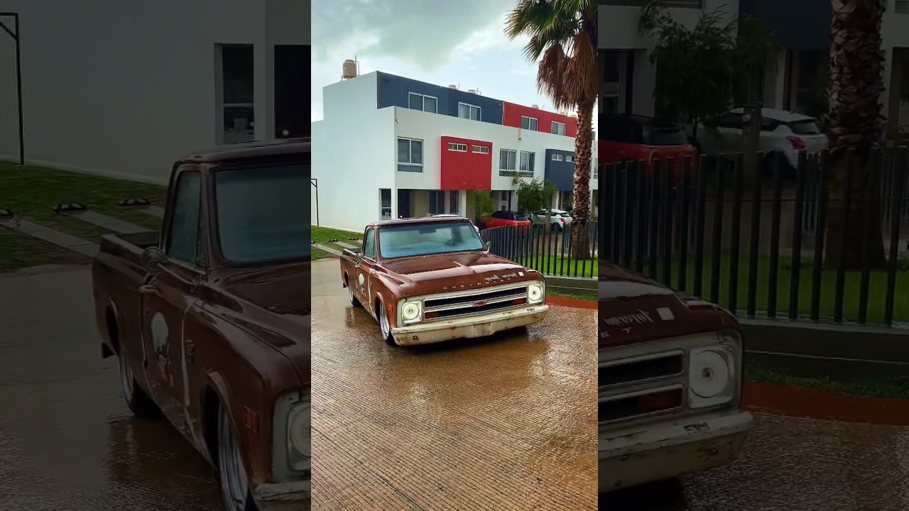 Es adorable el verano tapat&iacute;o 🌧️🌧️🌧️ #LaMalditaC10 #C10 #C10Nation #C10Crew #PatinaTruck #Bagged