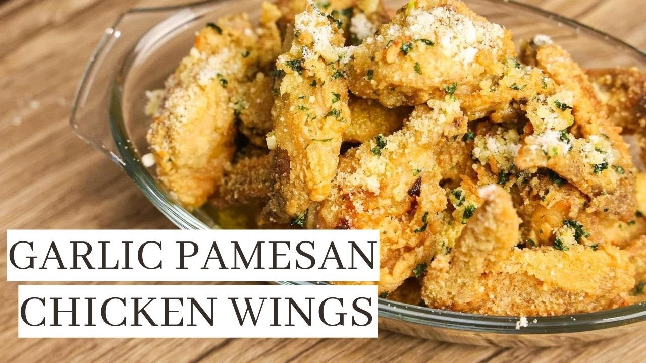 Easy Garlic Parmesan Chicken Wings Recipe