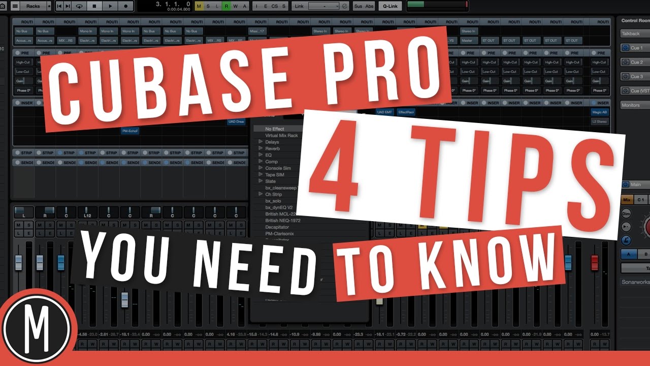 CUBASE 8.5 - 4 TIPS YOU NEED TO KNOW - mixdownonline.com