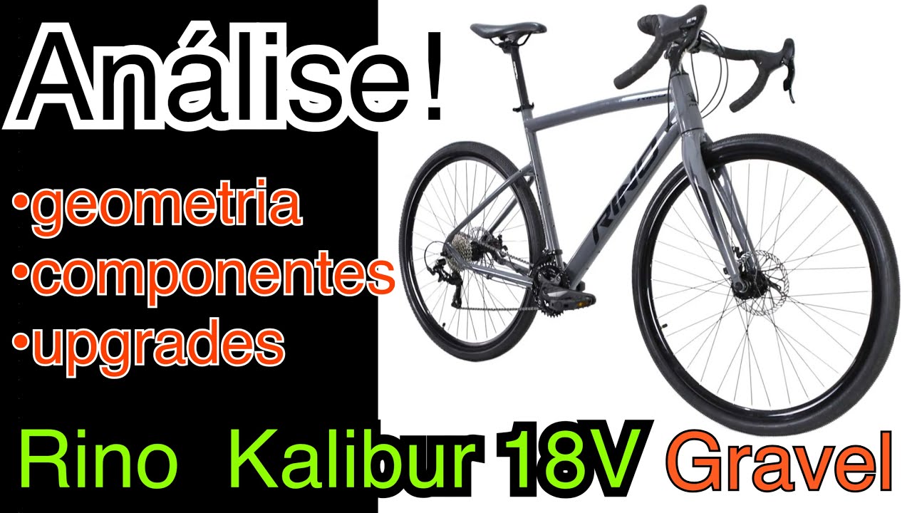 Análise Gravel Rino Kalibur completa! Transforme a sua numa Gravel nota 10 por R$420!