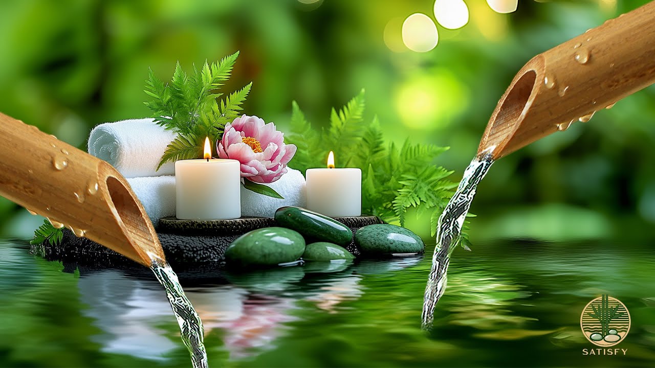 Calming Music for Sleep, Relax, Meditation 🌿 Relaxing Music and Water Sound, Deep Healing Music, Spa