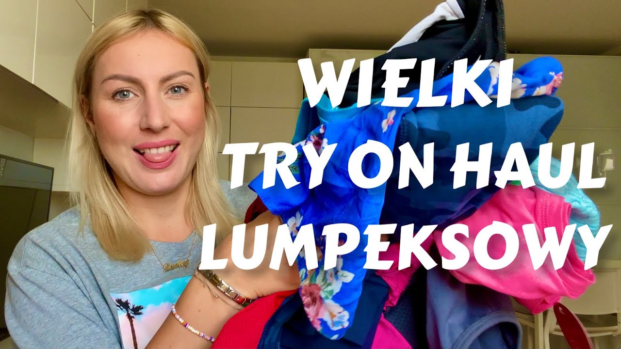 LUMPEKS DUŻY TRY ON HAUL | TANIA ODZIEŻ TO TRADYCJA | MIERZYMY #LUMPEKS