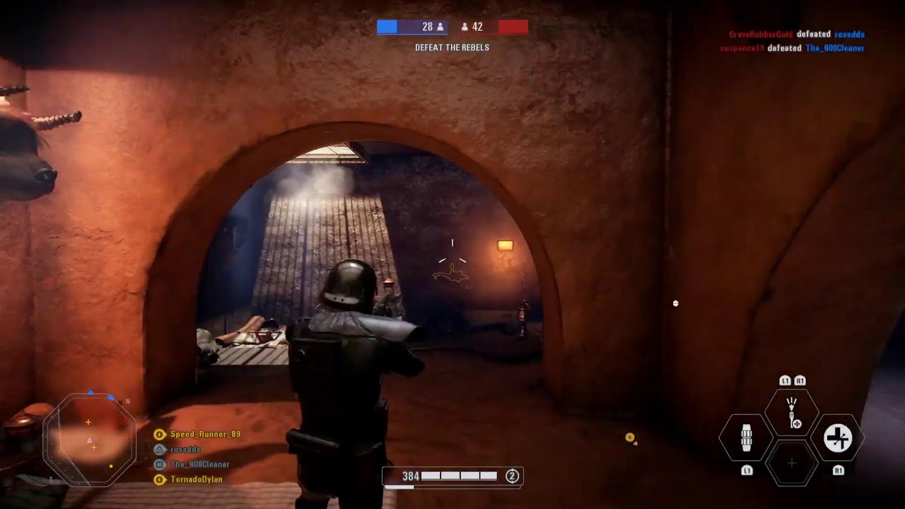 Star Wars BF2 PS5 gameplay