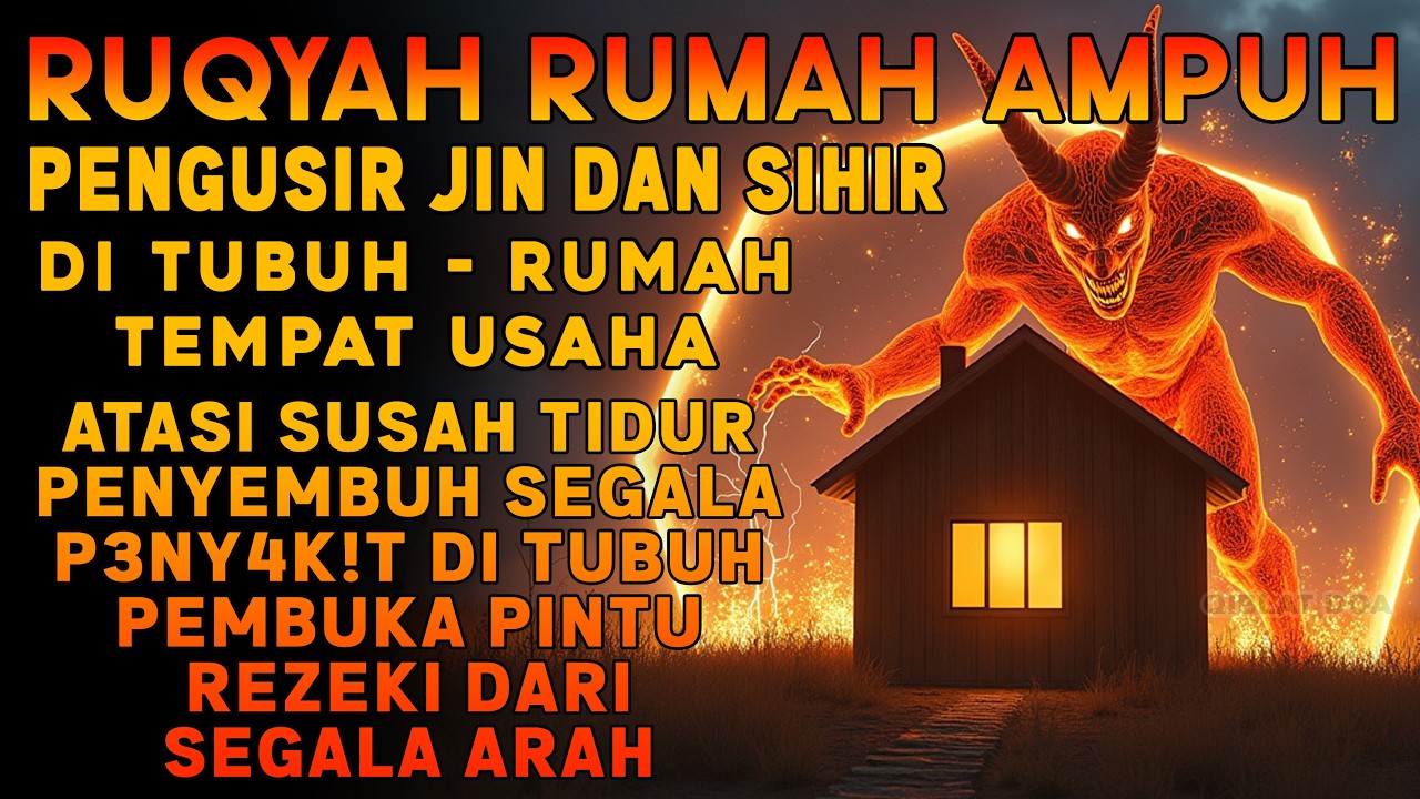 POWERFULL RUQYAH RUMAH PENGUSIR JIN, S3T4N & SIHIR DI RUMAH & TUBUH, MENENANGKAN HATI | BY ALAA AQEL