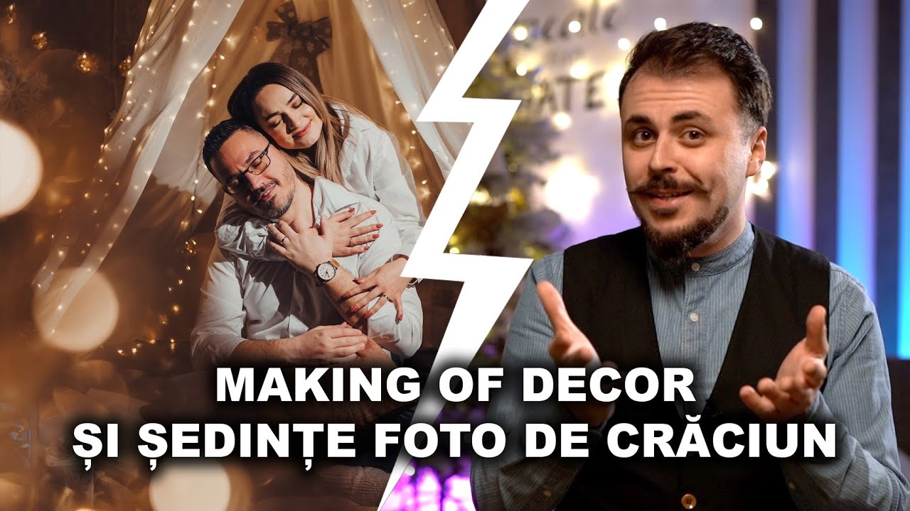 Vlog #21 | Making of Ședințe foto și Decor de Crăciun la Studio