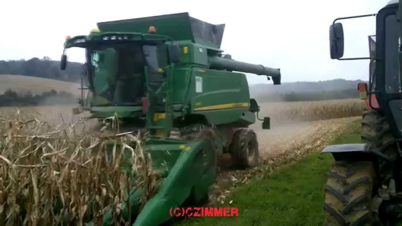 Gödrei Mezőgazdasági Zrt. Kukorica Betakaritás 2014 (HD)