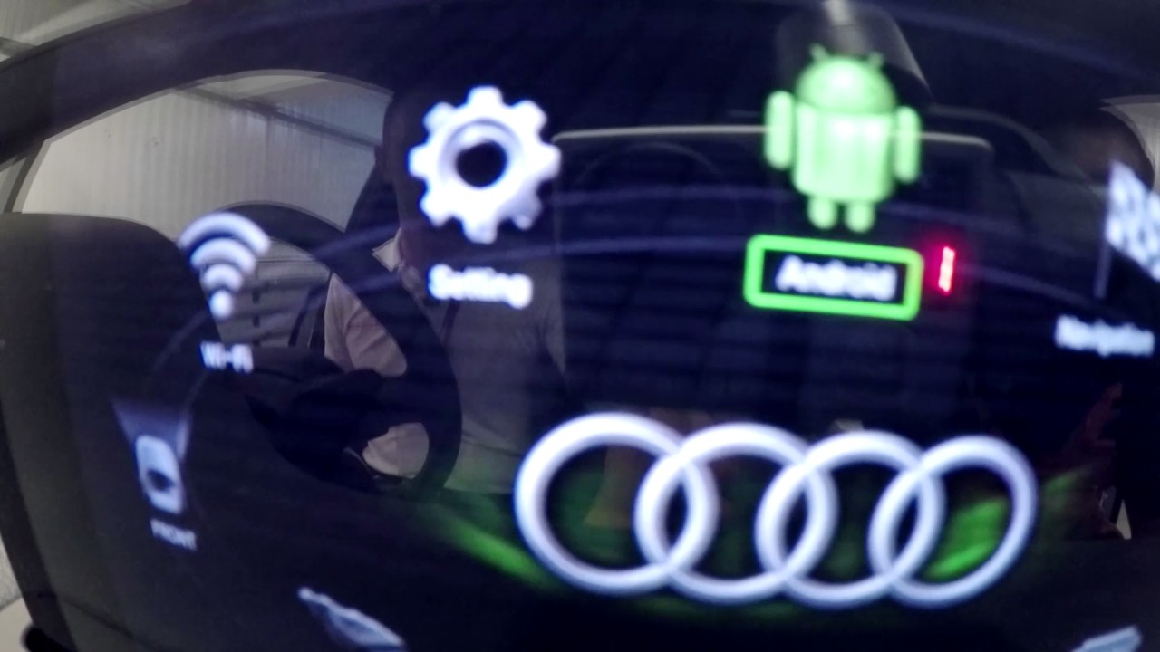 AUDI Q7: MMI-прорыв - андроид-система для моделей Q7 БЕЗ ТАЧПАДА