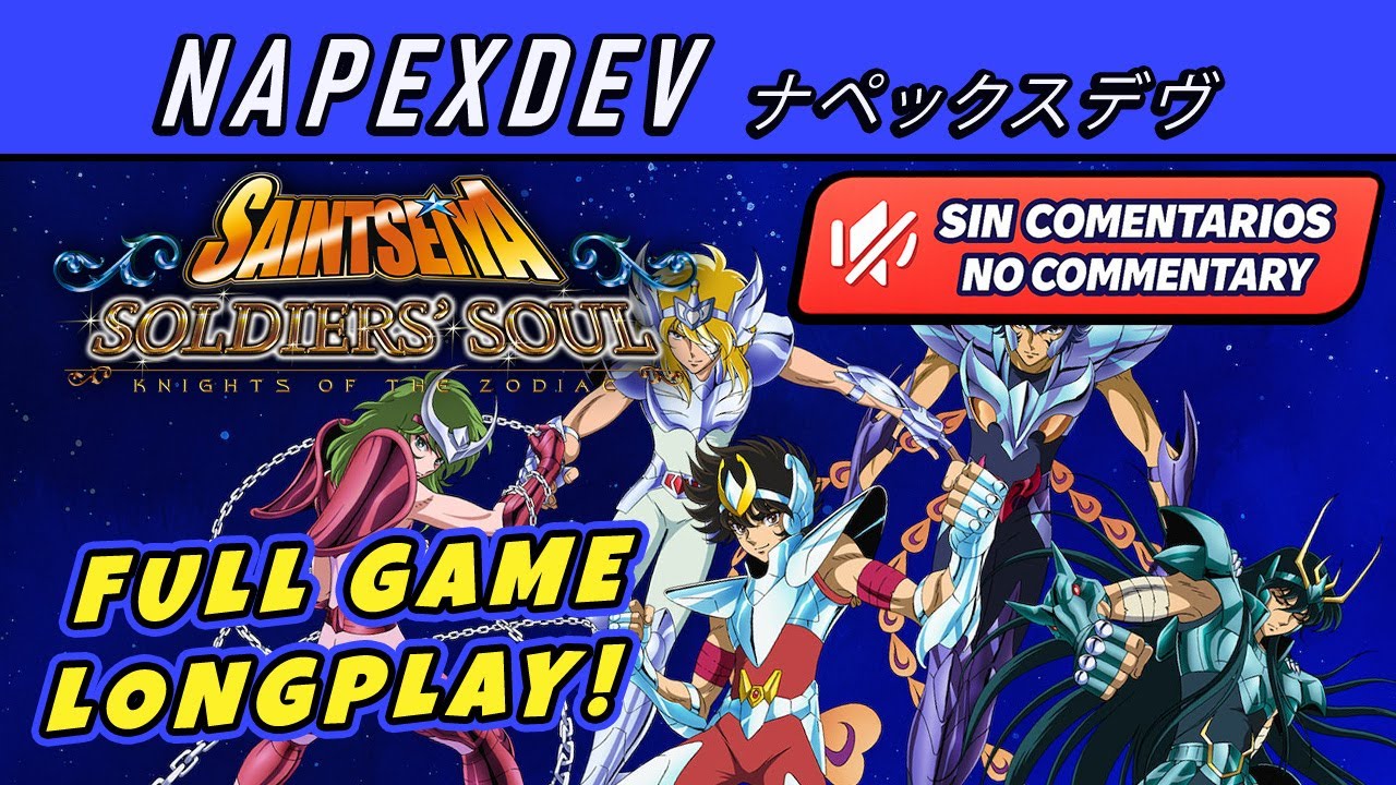 SAINT SEIYA: SOLDIERS’ SOUL (PS5) — GAMEPLAY COMPLETO | FULL GAME LONGPLAY