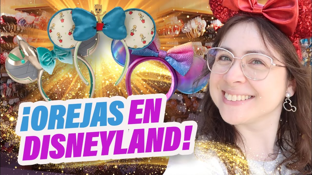 Los diseños de orejas Disneyland más lindos