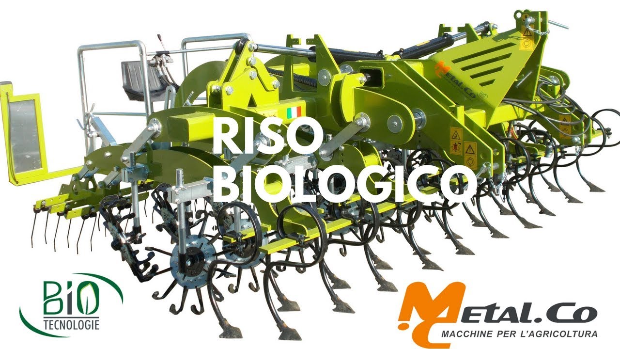 DISERBATRICE MECCANICA IN RISAIA ROT GREEN RISO