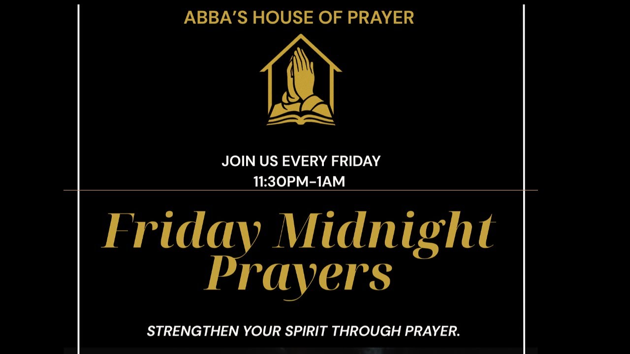 Friday Night Prayer 1/09/26