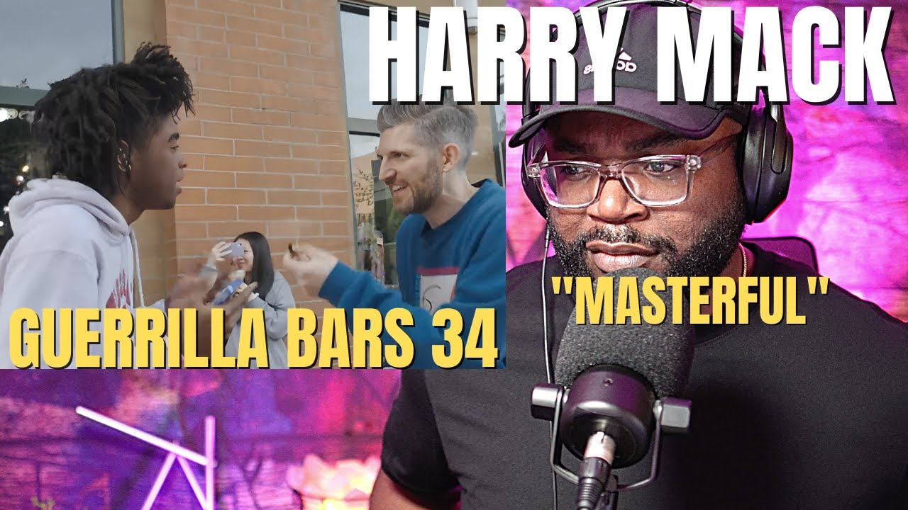 Harry Mack - Guerrilla Bars 34 (Reaction!!)