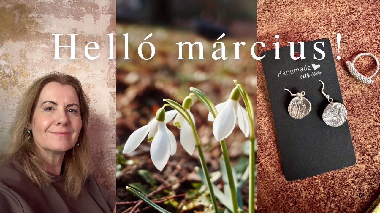 Helló március vlog! | Séták, virágok, filmajánló, ékszervásár és tapasztalat megosztás