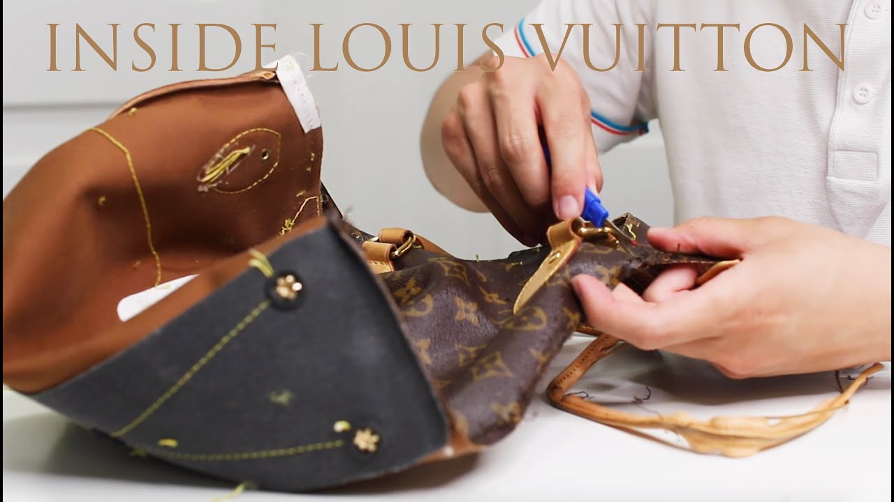 LOUIS VUITTON MONOGRAM DISSECTION CUT OPEN! REAL? FAKE?  ULTIMATE AUTHENTICATION! WHAT'S INSIDE!